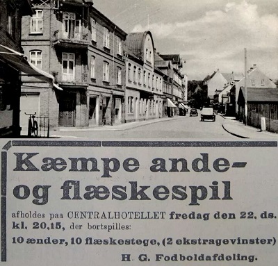 Annonce i Hadsten & Omegns Folkeblad, oktober 1960